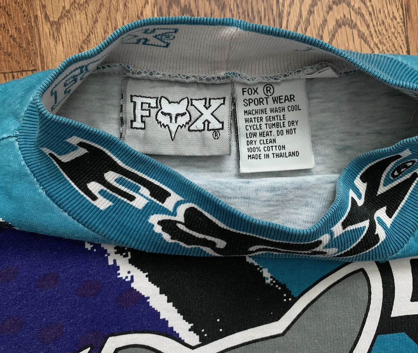 Vintage Fox x Yamaha Racing Top (Size L) — RootsBK